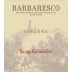 Luigi Giordano Barbaresco Cavana 2011 Front Label
