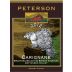 Peterson Bradford Mountain Estate Vineyard Carignane 2012 Front Label
