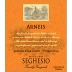 Seghesio Arneis 2014 Front Label