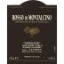 Azienda Agricola Molinari Carlo Rosso di Montalcino 2013 Front Label