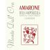 Monte Dall'Ora Amarone della Valpolicella Classico 2008 Front Label
