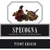 Azienda Agricola Specogna Pinot Grigio 2010 Front Label
