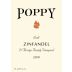 Poppy D'Arrigo Family Vineyard Zinfandel 2010 Front Label