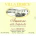 Azienda Agricola Villa Erbice S.S. Amarone della Valpolicella Vigneto Tremenel 2001 Front Label