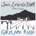 Girolamo Russo Etna San Lorenzo Rosso 2009 Front Label