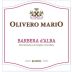 Olivero Mario Barbera d'Alba 2013 Front Label