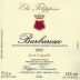 Azienda Vitivinicola Domenico Filippino Barbaresco Sori Capelli 2005 Front Label