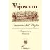 Azienda Vitivinicola Giovanni Terenzi Cesanese del Piglio Superiore Riserva Vajoscuro 2012 Front Label
