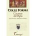 Azienda Vitivinicola Giovanni Terenzi Cesanese del Piglio Colle Forma 2012 Front Label
