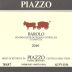 Piazzo Comm. Armando Barolo 2010 Front Label