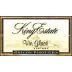 King Estate Eiswein Vin Glace Pinot Gris (375ML half-bottle) 1998 Front Label