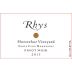 Rhys Horseshoe Vineyard Pinot Noir 2013 Front Label