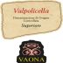 Azienda Vitivinicola Vaona Valpolicella Superiore 2013 Front Label