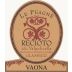 Azienda Vitivinicola Vaona Recioto della Valpolicella Classico Peagne 2012 Front Label