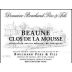 Bouchard Pere & Fils Clos de la Mousse Beaune 1996 Front Label
