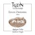 Troon Vineyard Zinfandel 2011 Front Label
