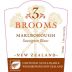 Barker's Marque Wines 3 Brooms Sauvignon Blanc 2015 Front Label