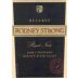 Rodney Strong Reserve Pinot Noir 1997 Front Label