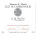 Baudry-Dutour Chinon Domaine du Roncee Clos des Marronniers 2014 Front Label