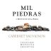 Benevuto de la Serna Mil Piedras Cabernet Sauvignon 2012 Front Label
