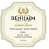 Benhaim Winery Grande Reserve Cabernet Sauvignon 2010 Front Label