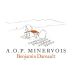 Benjamin Darnault Minervois 2012 Front Label