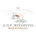 Benjamin Darnault Minervois 2011 Front Label