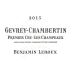 Benjamin Leroux Gevrey-Chambertin Les Champeaux Premier Cru 2013 Front Label