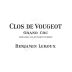 Benjamin Leroux Cote de Nuits Clos de Vougeot Grand Cru 2012 Front Label