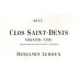 Benjamin Leroux Clos Saint-Denis Grand Cru 2013 Front Label