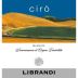 Librandi Ciro Greco Bianco 2013 Front Label