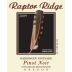 Raptor Ridge Harbinger Vineyard Pinot Noir 2009 Front Label