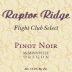 Raptor Ridge Flight Club Select Pinot Noir 2011 Front Label