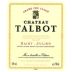 Chateau Talbot 1995 Front Label