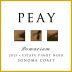 Peay Vineyards Pomarium Estate Pinot Noir 2015 Front Label
