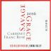 Savage Grace Wines Red Willow Vineyard Rose 2016 Front Label