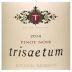 Trisaetum Estates Reserve Pinot Noir 2014 Front Label