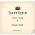 Barrique Sonoma Coast Pinot Noir 2015 Front Label