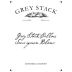 Grey Stack Cellars Sauvignon Blanc 2015 Front Label