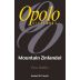 Opolo Mountain Zinfandel 2009 Front Label