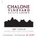 Chalone Estate Grown Syrah 2007 Front Label