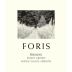 Foris Riesling 2015 Front Label
