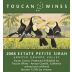 Toucan Wines Estate Petite Sirah 2008 Front Label