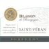 Blason de Bourgogne Saint-Veran 2013 Front Label