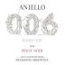 Bodega Aniello 006 Pinot Noir 2014 Front Label