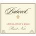 Babcock Appellation's Edge Pinot Noir 2012 Front Label