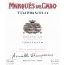 Bodega Cherubino Valsangiacomo Marques de Caro Tinto Tempranillo 2006 Front Label