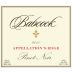 Babcock Appellation's Edge Pinot Noir 2011 Front Label