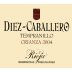 Bodega Diez - Caballero Crianza Tempranillo 2004 Front Label