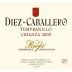 Bodega Diez - Caballero Crianza Tempranillo 2005 Front Label